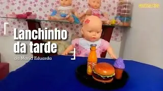 Lanchinho da tarde da Maria Eduarda, vídeo infantil