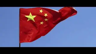 China Flag || No Copyright Video 4K ||