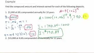 Compound Interest Part 1 of 2