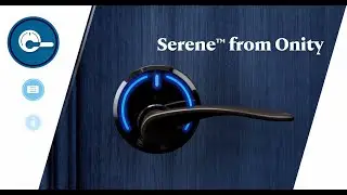 Роскошный замок Onity Serene с мобильным доступом DirectKey