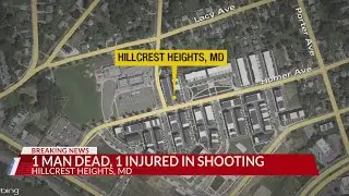 Prince George&rsquo;s County police investigating double shooting; 1 dead, 1 hurt