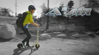 Razor A5 Air Kick Scooter Ride Video