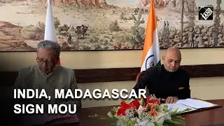 India, Madagascar sign MoU on training of diplomats | India Latest News
