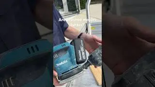 Makita Orbital Sander. Do Tools Need To Be Brushless?