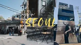 3 Days in Seoul 🇰🇷 | Shopping, Food & City Vibes (Finally Visited Seongsu)