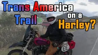 Can you Ride a Harley Davidson Across Trans America Trail?