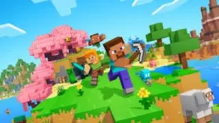 My first minecraft vid!! #funny #cool #neverbackdown 