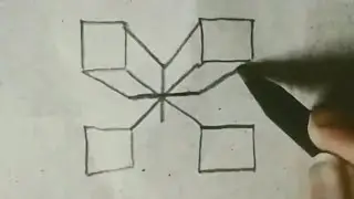 3d box illusion drawing by PK amazing art #shorts #viral