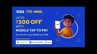Tap In for the Ultimate Movie Experience | VISA | PVR INOX