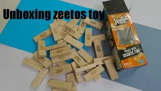 Unboxing jenga#Tata sky zeetos toys#