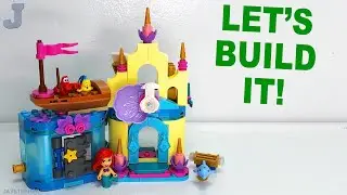 LEGO Disney 2026 Волшебный мини-дворец Ариэль 43285: распаковка, сборка и обзор