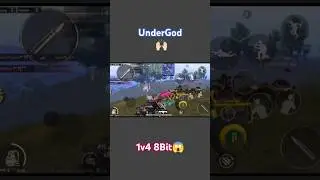 UnderDog 1v4 8Bit in End zone😱🔥 #esports #bmps