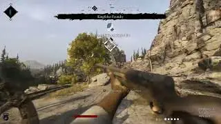 Hunt Showdown: Dark Dynamite Satchel Trap on the extract: Hero Hunter, Linda, revives her teammates