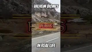 REAL LIFE VALHEIM BIOMES ! #valheim #gaming #valheimwalkthrough #gameplay