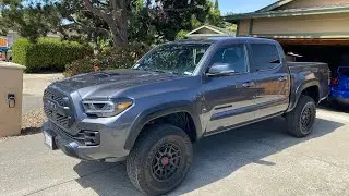 2022 Toyota Tacoma TRD PRO in magnetic gray metallic