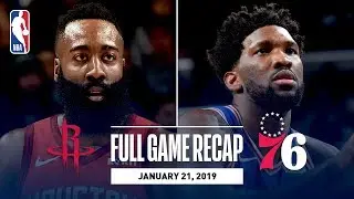 Full Game Recap: Rockets vs 76ers | Embiid Leads Philly With 32 & 14