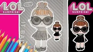#LOL IT BABY#PINTURASLOL LOL SURPRISE DOLLS COLORING BOOK
