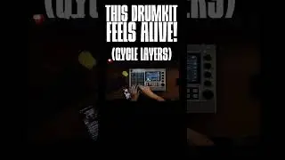 This DrumKit Feels Alive..(cycle layers) #mpclive
