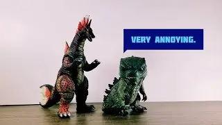 Godzilla Figure Review #11: Bandai Movie Monster Series (1975) Titanosaurus Vinyl Figure