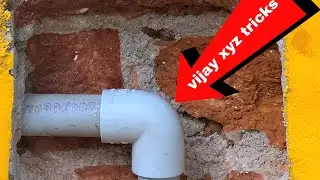 Advance Plumbing Method For Installing Pvc Pipe #shortsfeed #shortsviral #shorts 