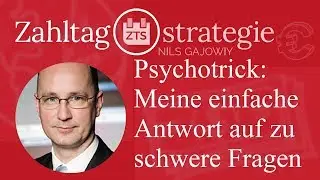 Psychotrick: Meine einfache Antwort auf zu schwere Fragen