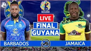 CPL 2022 Final: Barbados Royals vs Jamaica Tallawahs Live | BAR vs JAM Live Commentary