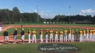 Fans celebrate big win for a Norfolk baseball team