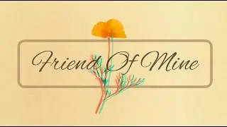 Juris Fernandez - Friend of Mine Lyrics
