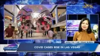 Covid cases rise in Las Vegas