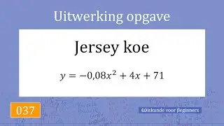 Uitwerking opgave 037
