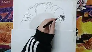 Hi everyone. Episode 32: Drawing the hair #TXT #Yeonjun 