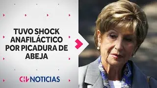 Actualizan estado de salud de Marta Larraechea: tuvo shock anafiláctico por picadura de abeja