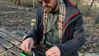 Winter in Prague - an ambient jam with the Roland S1