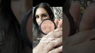 Bronzer when you feel like summer but it&rsquo;s winter. Guerlain Terracotta bronzer in Light. #swatches