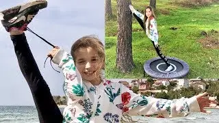 Trambolin Jimnastik Dış Mekan. Ecrin Su Çoban Ve HÜSO