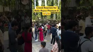 Crazy public reactions for Rolls-Royce Phantom 8 #rollsroyce #publicreaction #carlover #cars #viral