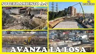 🚧 SOTERRAMIENTO A-5: AVANZA LA LOSA Y LA FASE DE PILOTAJES | 23 FEBRERO 2026 🚧
