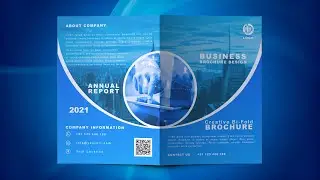 Bi-Fold Brochure Design | How to Make a Bi-Fold Brochure in Photoshop
