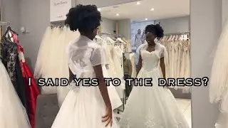 Shopping for my dream wedding dress! | I said yes to the dress? Come wedding dress shopping with me!