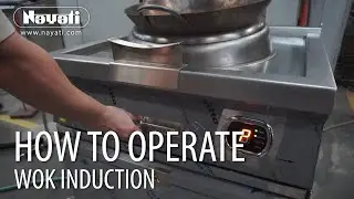 How to Operate Induction Wok - Nayati