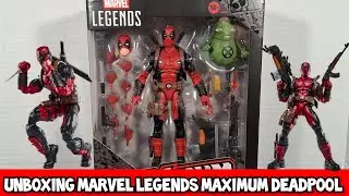 Распаковка Marvel Legends Maximum Deadpool с участием Doop