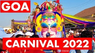 Goa Carnival - 2022 | Floats / Muisc / Dance | Viva Carnival | Goa Vlog |