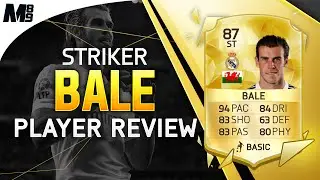 FIFA 16 STRIKER BALE REVIEW (87) FIFA 16 Ultimate Team Player Review + In Game Stats