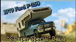 Мастер-класс по изготовлению специального кемпера Ford F250 1979 года с использованием самодельно...