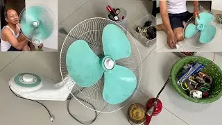 Fan- Mereparasi Kipas Angin dinding Welhome yang rusak lagi