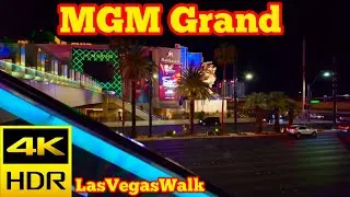 LasVegasWalk &bull; MGM Grand Hotel and Casino &bull; August 2025 (4K HDR)