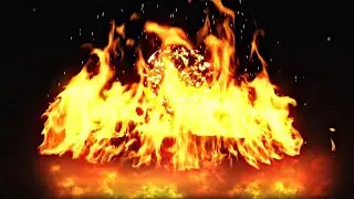 Fire Animation 3D Gaming Intro || How To Make Fire 🔥 Animation 3D Intro In KineMaster