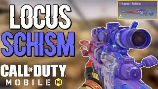 *NEW* LOCUS SCHISM BLUEPRINT GAMEPLAY in CALL OF DUTY MOBILE | Knights Divided Event Reward | CODM