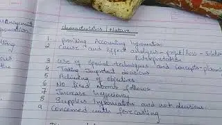 Management accounting 