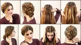 HEATLESS SUMMER Hairstyles | Eid Hairstyles | Bun Hairstyles | Quick Hairstyles